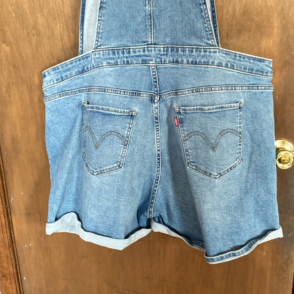 Relisted Levi’s denim jean short overall 20W - Picture 13 of 15